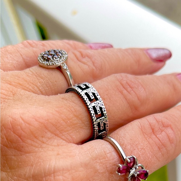 Gucci NWT G Cube Ring Sterling Silver Sz 6 3/4 - Picture 8 of 16